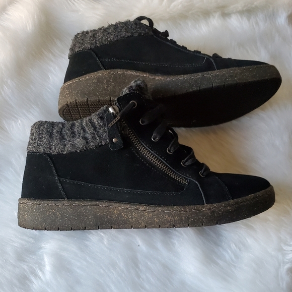 Aetrex Woman Bonnie Arch Support Sneakers, In Black, Size 9 - Picture 2 of 9